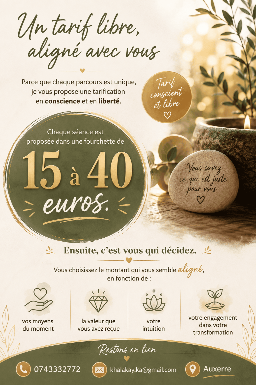 Le Tarif Juste