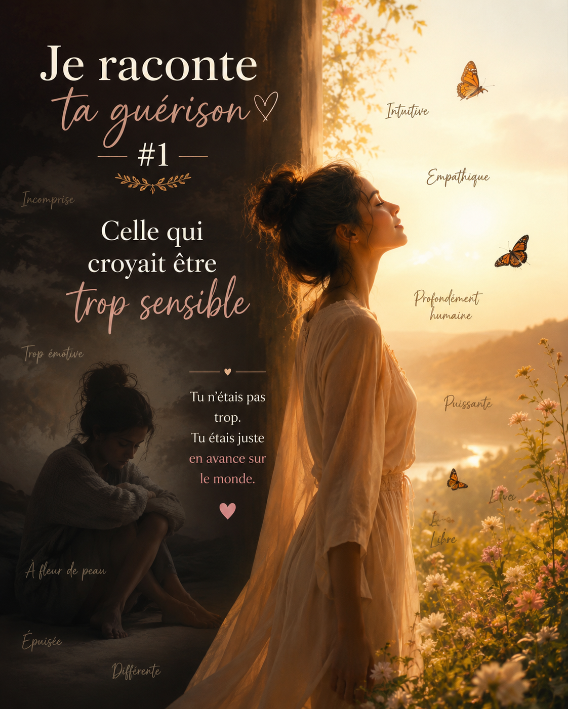 Je raconte ta guérison #1 : Celle qui croyait être trop sensible