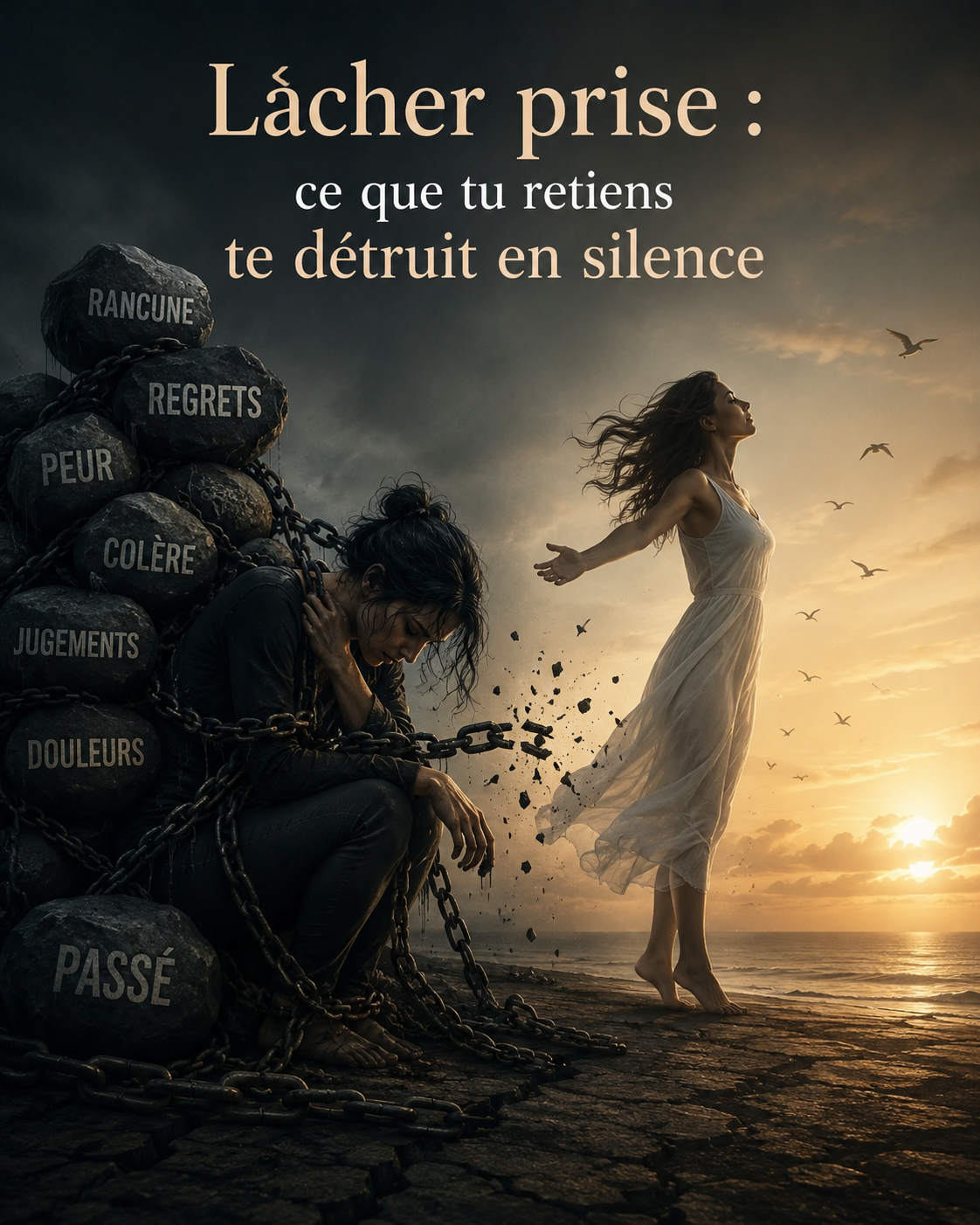 Lâcher prise : ce que tu retiens te détruit en silence