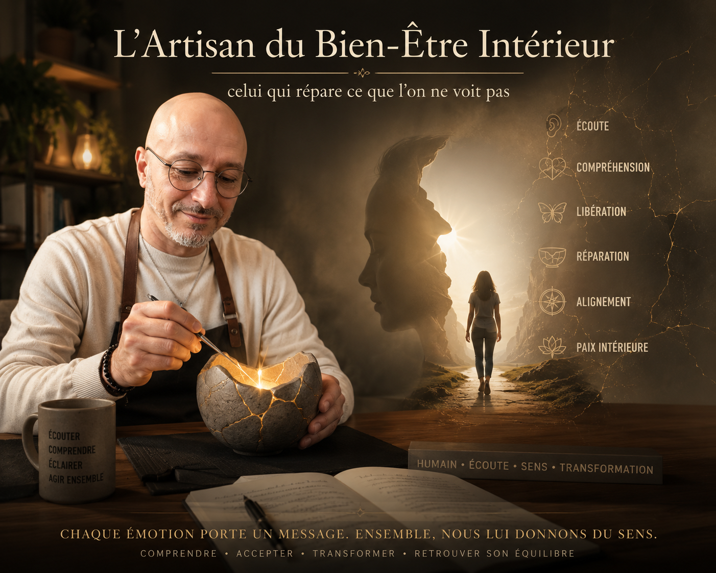 L’Artisan du Bien-Être Intérieur : celui qui répare ce que l’on ne voit pas