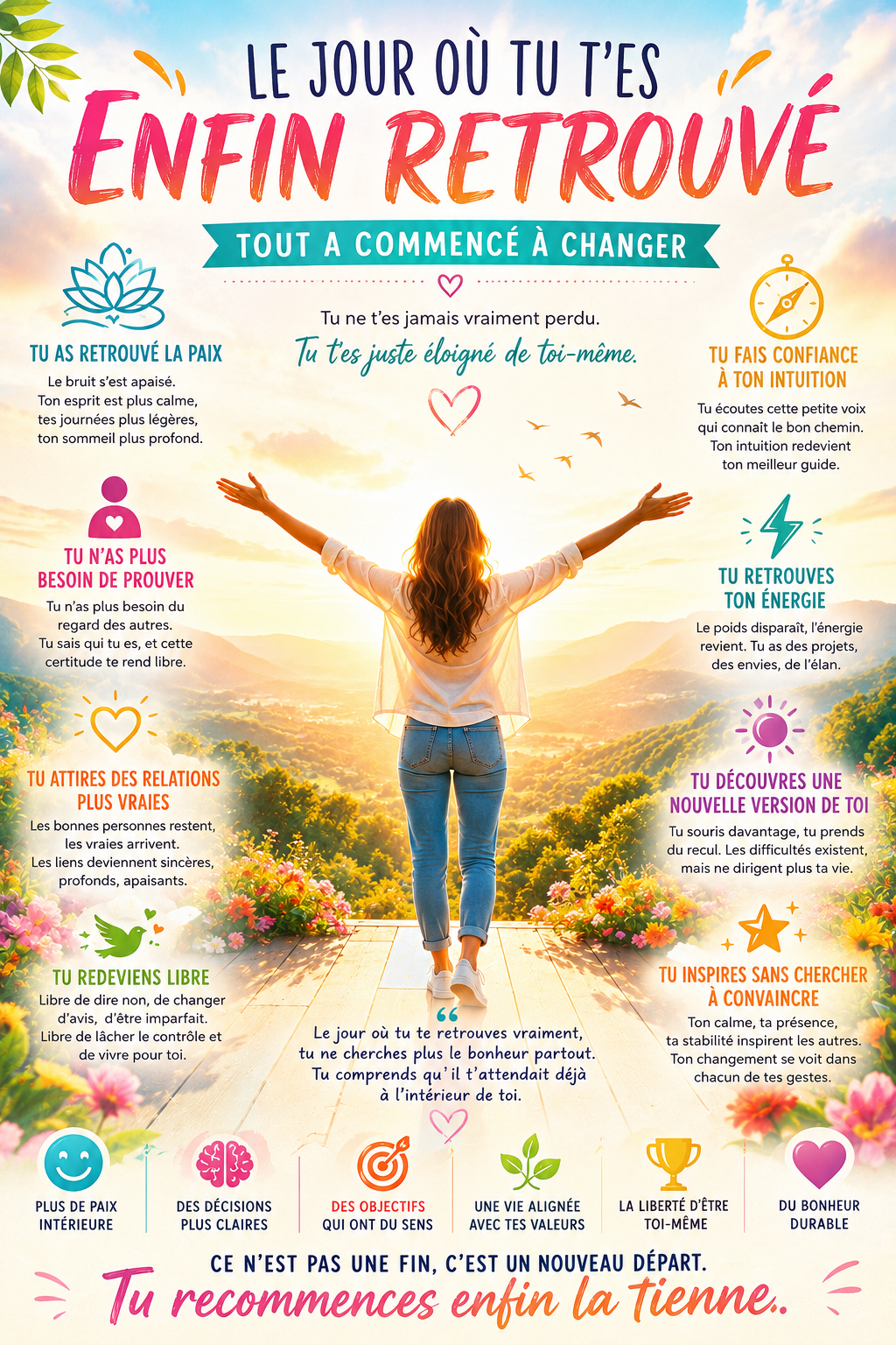 Le Jour Où Tu T’es Enfin Retrouvé : Tout A Commencé À Changer